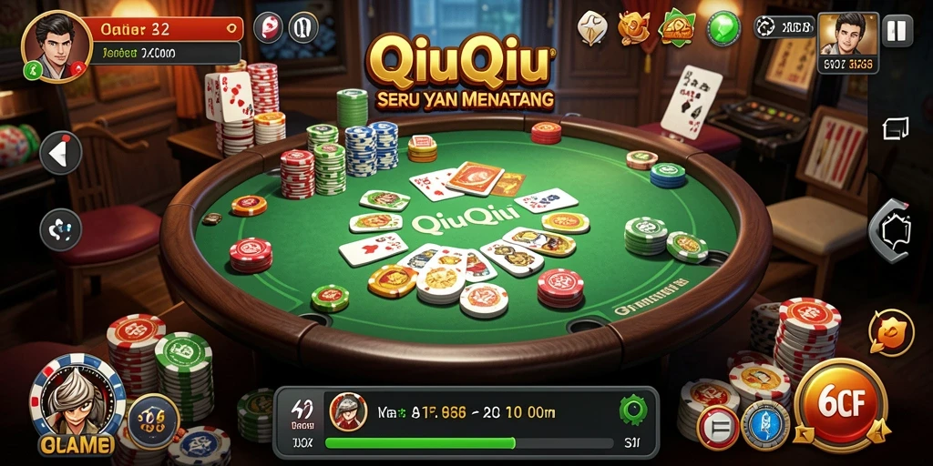 Gameplay QiuQiu yang menegangkan dan seru di 6CF.