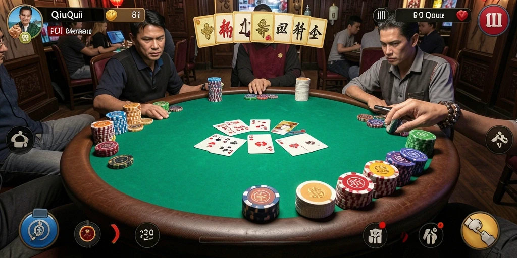 Gameplay seru dan menantang dari 8II di QiuQiu.