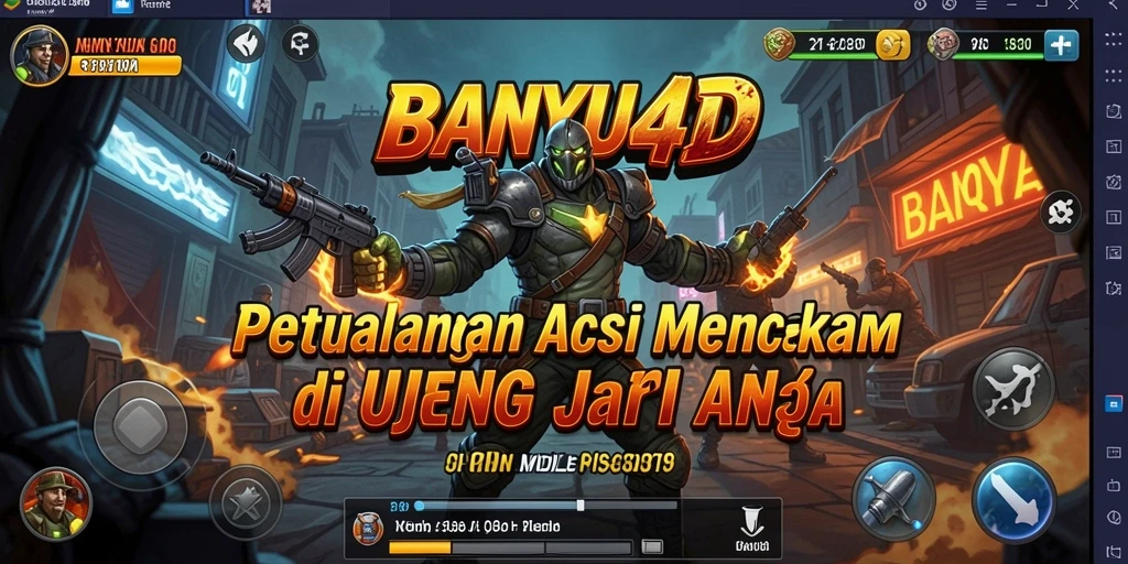 Tangkapan layar gameplay BANYU4D yang penuh aksi dan menegangkan.