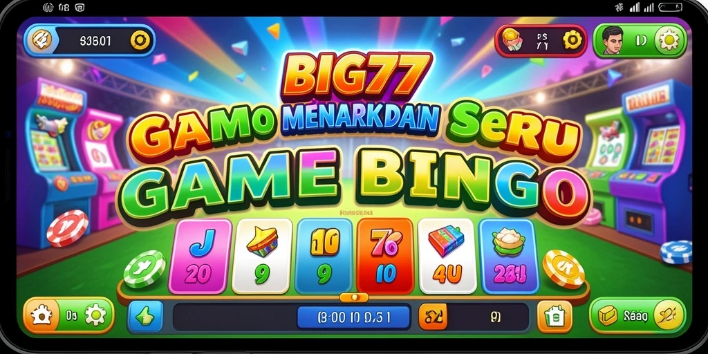 Screenshot BIG77 menampilkan gameplay Bingo yang seru dan menarik.