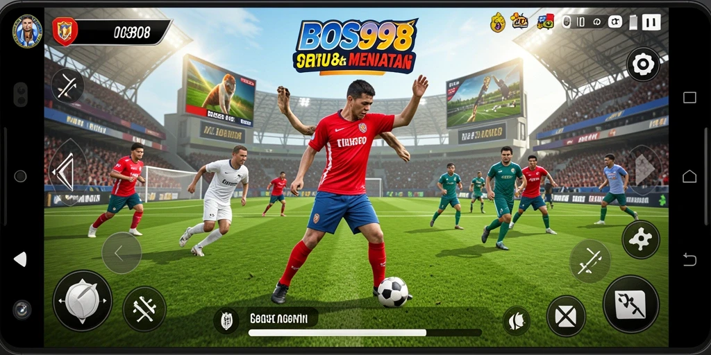 Tampilan gameplay seru dari BOS898 yang penuh aksi olahraga.