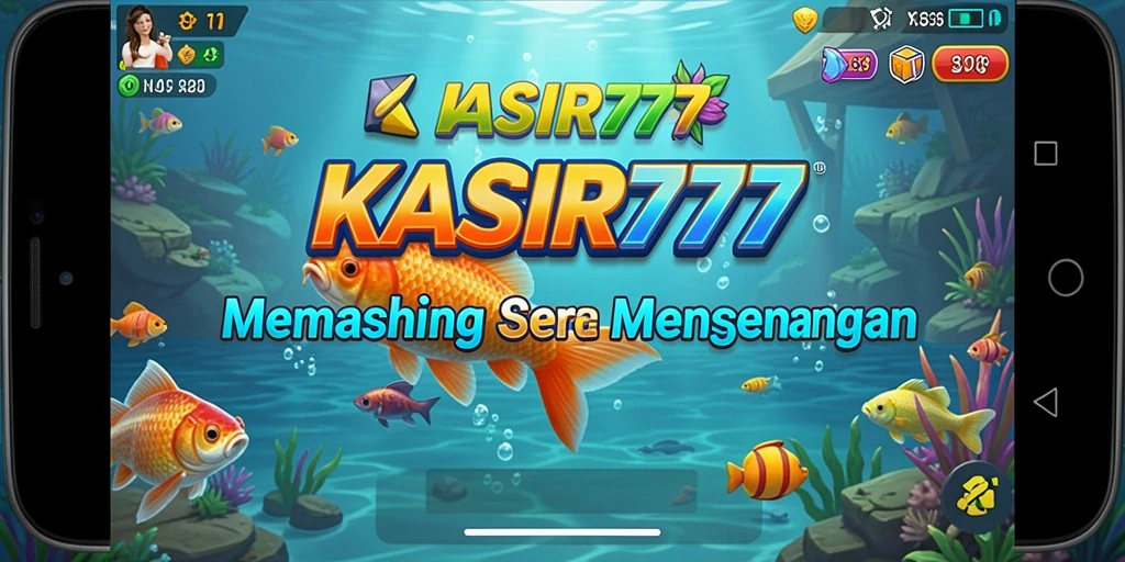Screenshot gameplay KASIR777 yang menampilkan keseruan memancing.