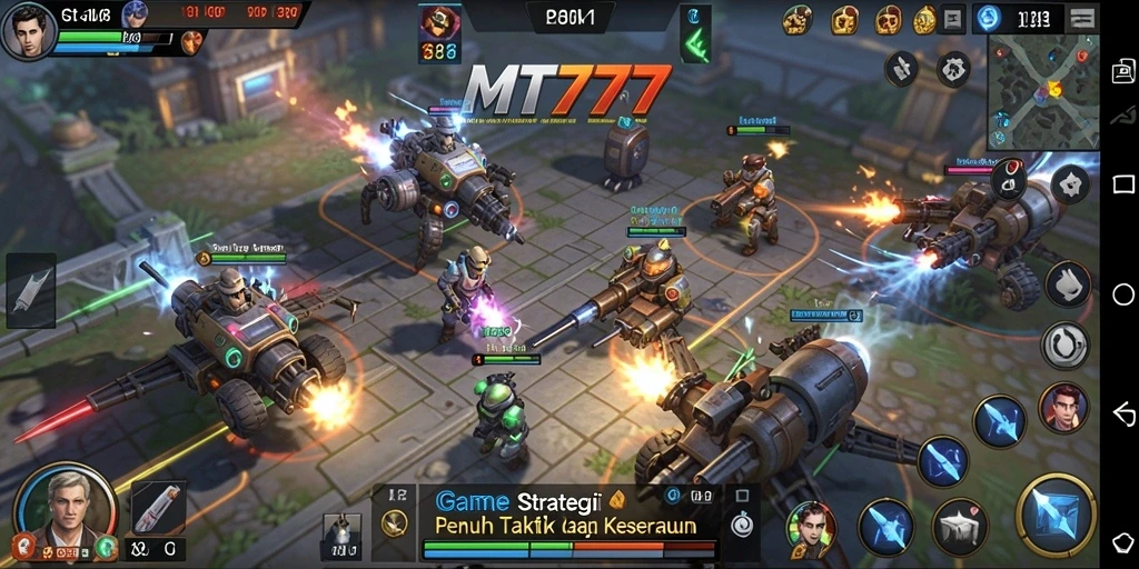 Tampilan gameplay MT777 dengan strategi mendebarkan.