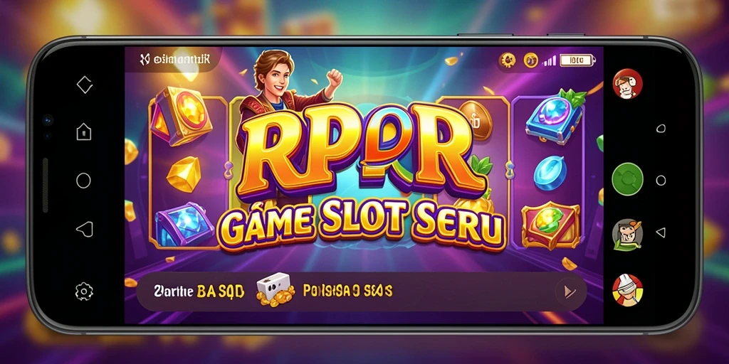 Screenshot RPRR menampilkan gameplay slot yang mendebarkan.